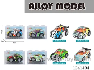 pull back alloy car