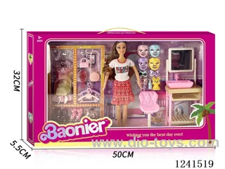 11.5inch 5-joint Barbie set