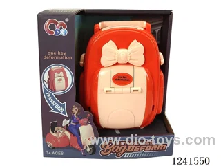 Transformer Motorbike School Bag