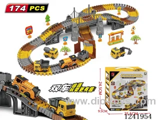 B/O Railcars 174PCS not included battery