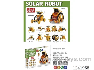 Solar Robot not included battery
