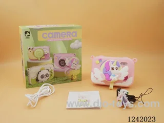 Pink Dream pony Big screen HD cámara doble
