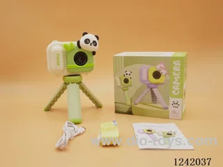 Soporte panda verde cámara infantil / Cámara infantil
