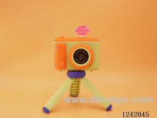 Cámara infantil / Cámara infantil con soporte verde