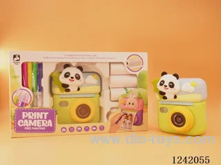 Cámara de impresión infantil panda / Cámara de impresión infantil / Polaroid infantil
