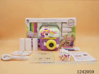 Unicornio Cámara de impresión infantil / Cámara de impresión infantil / Polaroid infantil