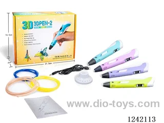 High Temperature 3D Printing Pen-English Version-USB-Yellow Box