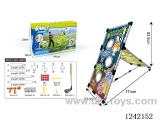 4-in-1 Reversible Shooting Golf Multi-Sport Set