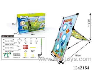 4-in-1 Reversible Shooting Golf Multi-Sport Set