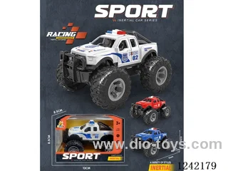 inertia police car