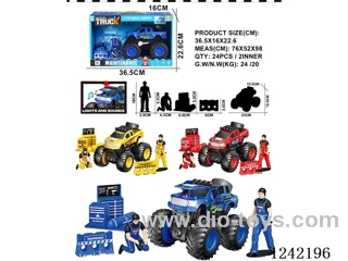 inertia car set W L/M included 3*AG13 button cell