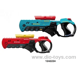 BO electric water gun toy in window box