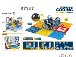 Mechanical Programming Robot 87+PCS not included 3*1.5V AAA