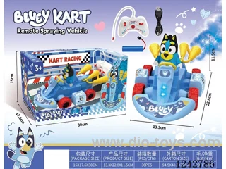 RC car W L/M/spray included battery
