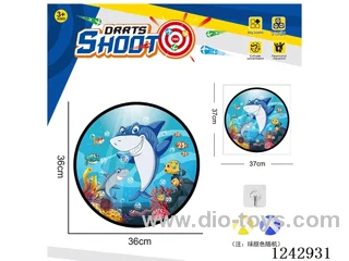 Sticky Ball Fabric Dartboard 36CM (Customizable Design)2 balls 1 Hook