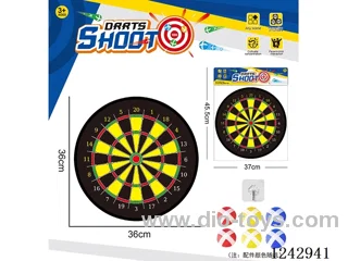 Sticky Ball Fabric Dartboard 36CM (Customizable Design)6 balls 1 Hook