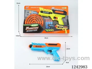 EVA soft bullet gun 2 colors mixed