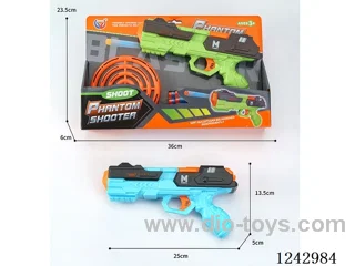 EVA soft bullet gun 2 colors mixed