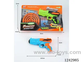 EVA soft bullet gun 2 colors mixed