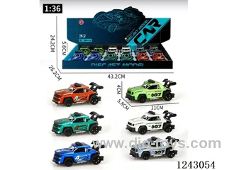 1:36 Alloy Small 12PCS Pull back car