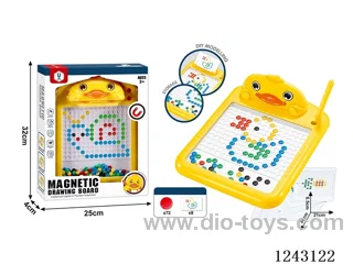 Duck Dribble Drawing Board 72 Beads 8 Cards