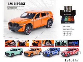 BMW XM Simulated Alloy Vehicle Double Spray Edition with light