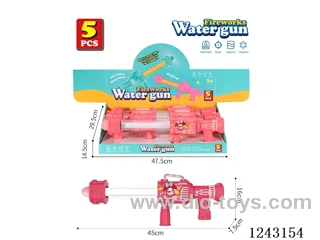 45CM Melody Single Tube Fireworks Rocket Firecracker Water Cannon 5PCS
