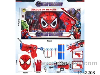Spider-Man Medium Set -Mask with light (included battery)