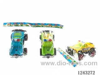 inertia Hummer police car 3 colors mixed