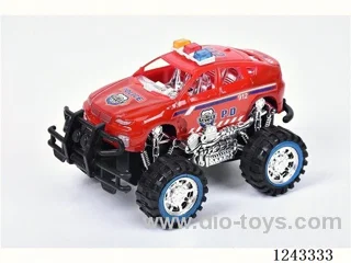 Inertia police car