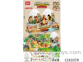 Animal Kingdom 60 PCS set - Big Egg