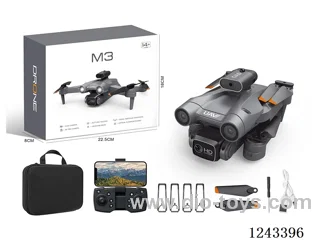 Folding Flyer Dual Camera Avoiding Obstacles + Light Stream + ESC