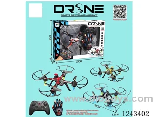 Fixed-altitude quadcopter with dual RCs