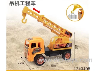 Inertial crane engineering vehicle
