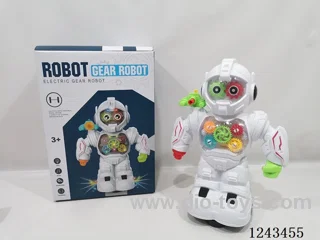 B/O Universal Gear Robot W L/M/ Launching not included battery
