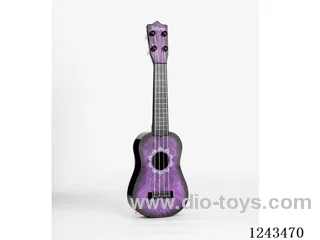 17 inch guitar 4-string ukulele (nylon strings) purple