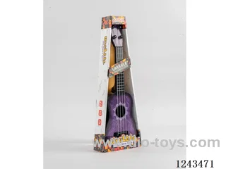 17 inch guitar 4-string ukulele (nylon strings) purple