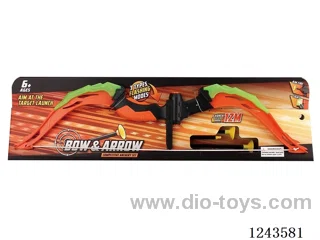 Electrified bow and arrow without quiver