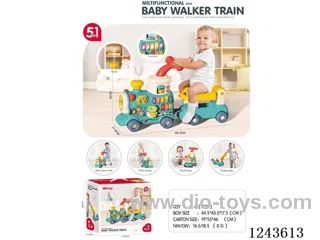 Steam Train Walker 5-in-1 not Included Battery (Blue)