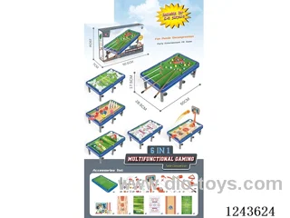 6-in-1 Multifunctional Game Table