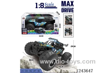 1:8 4WD RC off-road buggy W L/M included battery