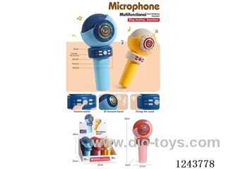 Multifunctional Music Amplified Microphone (9PCS single price)not included battery
