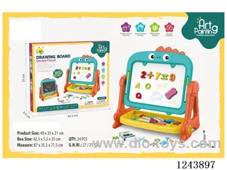 Children's double-sided drawing board