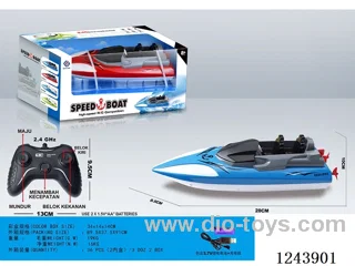 2.4G 5ch speedboat (one-key speeding up)included battery 2 colors