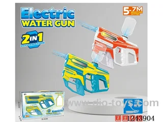 Dual mode B/O water gun with light 2 colors