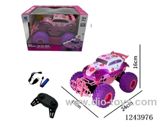 1:18 2.4G RC 4ch PVC Lighted Bigfoot (Included Battery)