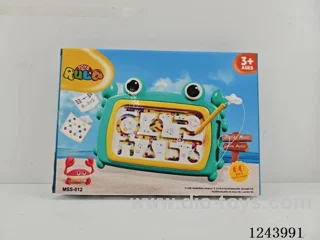 (Large 60 beads) Crab Magnetic Dribble Pencil Digital Labyrinth Drawing Board
