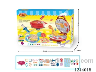Colourful Mud Burger Machine Sets