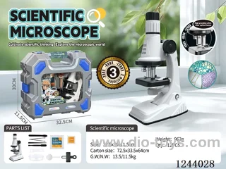 Science Microscope Tool Carrying Case Set-AA*2/not included