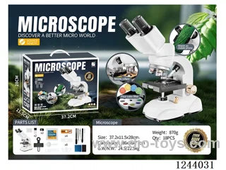 Binoculars Science Microscope-2*AA not included